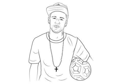 Los Mejores Dibujos de Neymar para Colorear ☀️: Aprende a Dibujar Fácil con este Paso a Paso, dibujos de A Neymar Jr, como dibujar A Neymar Jr para colorear e imprimir
