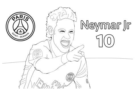 Los Mejores Dibujos de Neymar para Colorear ☀️: Aprende como Dibujar Fácil, dibujos de A Neymar Psg, como dibujar A Neymar Psg para colorear e imprimir