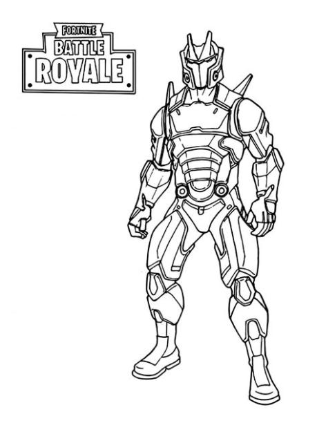 Colección de Dibujos de Fortnite Battle Royale para: Aprende como Dibujar y Colorear Fácil, dibujos de A Omega De Fortnite, como dibujar A Omega De Fortnite para colorear e imprimir