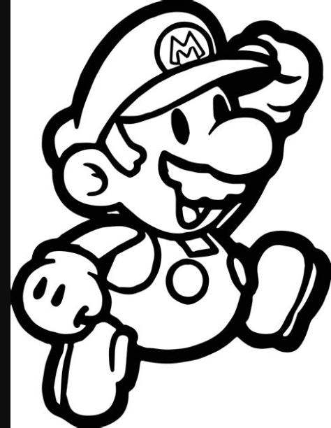 Dibujos Mario Bros para colorear. 100 imágenes se: Aprende a Dibujar Fácil con este Paso a Paso, dibujos de A Paper Mario, como dibujar A Paper Mario para colorear e imprimir