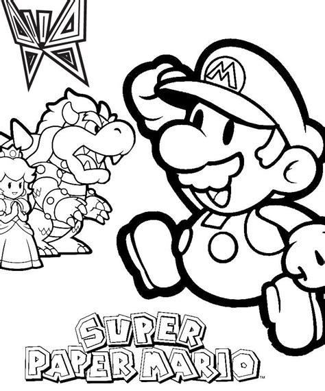 Jogos Do Mario Para Colorir - AZ Dibujos para colorear: Aprende como Dibujar Fácil con este Paso a Paso, dibujos de A Paper Mario, como dibujar A Paper Mario para colorear