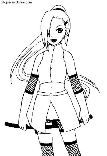 Dibujos Sin Colorear: Dibujos de Personajes de Naruto para: Aprende a Dibujar Fácil con este Paso a Paso, dibujos de A Personajes De Naruto, como dibujar A Personajes De Naruto paso a paso para colorear