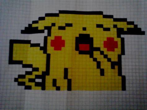 Dibujos A Pixeles - Pixel Art Hecho a mano - Cómo dibujar: Aprende como Dibujar y Colorear Fácil, dibujos de A Pikachu Pixelado, como dibujar A Pikachu Pixelado para colorear