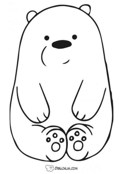 Oso Polar Divertido y Gracioso en 2020 | Oso polar dibujo: Dibujar Fácil con este Paso a Paso, dibujos de A Polar, como dibujar A Polar para colorear e imprimir