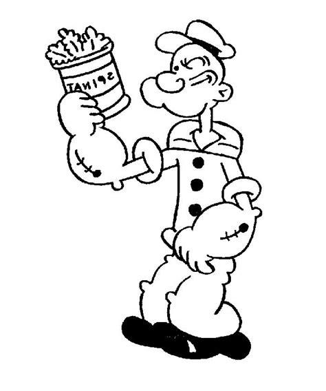 113 dibujos de Popeye el marino para colorear | Oh Kids: Dibujar y Colorear Fácil, dibujos de A Popeye, como dibujar A Popeye para colorear e imprimir