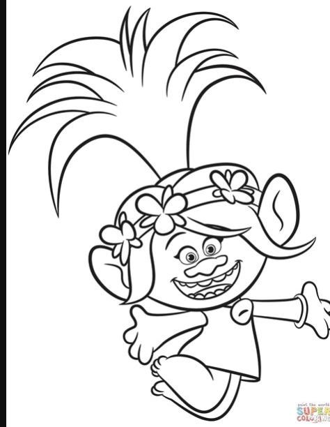 Poppy From Trolls 2 Coloring Page Princess Pages | Dibujos: Aprende a Dibujar Fácil con este Paso a Paso, dibujos de A Popi, como dibujar A Popi paso a paso para colorear