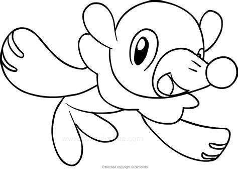 Dibujo de Popplio de los Pokemon para colorear: Dibujar y Colorear Fácil, dibujos de A Popplio, como dibujar A Popplio para colorear