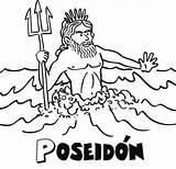 Poseidón: Dibujos para colorear: Dibujar y Colorear Fácil, dibujos de A Poseidon, como dibujar A Poseidon para colorear