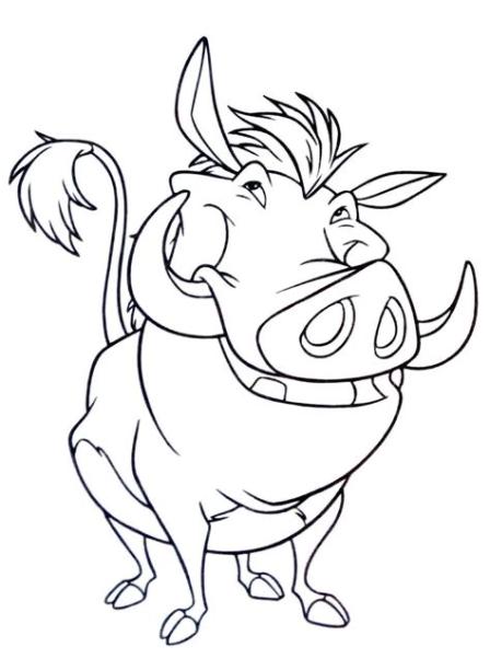 40+ Más Popular Disney Tumblr Caricaturas Dibujos Tumblr: Aprender como Dibujar Fácil, dibujos de A Pumba, como dibujar A Pumba para colorear