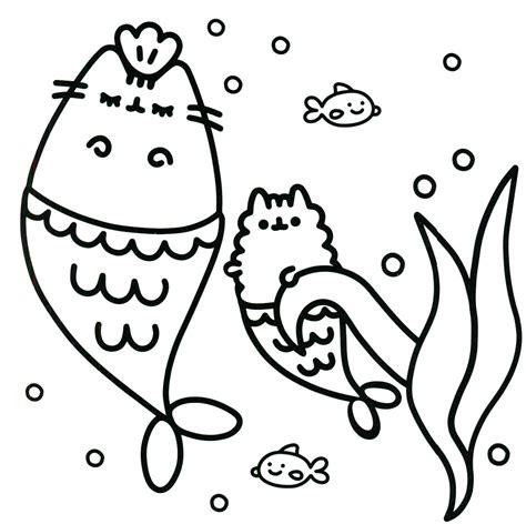 Dibujos de Kawaii para Colorear. Imprimir caracteres: Dibujar y Colorear Fácil con este Paso a Paso, dibujos de A Pusheen Cat, como dibujar A Pusheen Cat para colorear