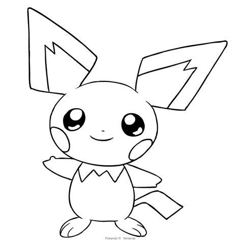 Dibujo de Pichu de los Pokémon de la segunda generación: Dibujar Fácil con este Paso a Paso, dibujos de A Raichu, como dibujar A Raichu para colorear