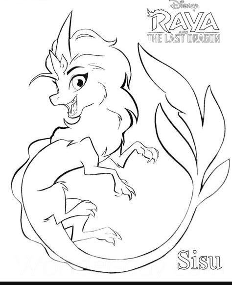 Dibujos de Raya y el último dragón para colorear: Dibujar y Colorear Fácil, dibujos de A Raya Y El Ultimo Dragon, como dibujar A Raya Y El Ultimo Dragon para colorear