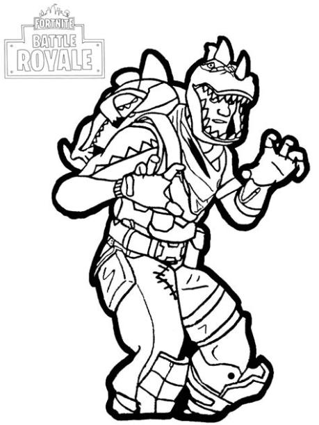 Fortnite Battle Royale : Rex - Legendary costume for the: Dibujar Fácil, dibujos de A Rex De Fortnite, como dibujar A Rex De Fortnite paso a paso para colorear