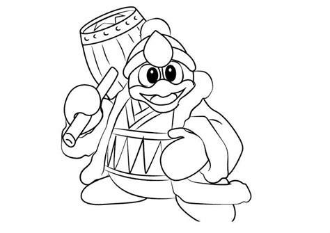 Super Smash Bros Coloring Pages King Dedede With Hammer: Aprende a Dibujar y Colorear Fácil con este Paso a Paso, dibujos de A Rey Dedede, como dibujar A Rey Dedede paso a paso para colorear