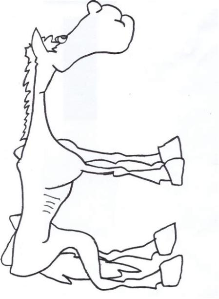 Don Quijote: Dibujar Fácil con este Paso a Paso, dibujos de A Rocinante, como dibujar A Rocinante para colorear