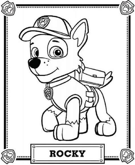 La Patrulla Canina - Dibujos para colorear: Dibujar Fácil, dibujos de A Roki De La Patrulla Canina, como dibujar A Roki De La Patrulla Canina para colorear