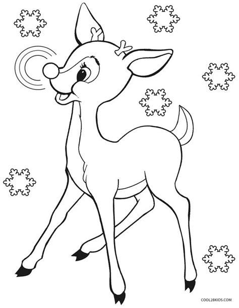Dibujos de Rudolph para colorear - Páginas para imprimir: Aprende como Dibujar Fácil, dibujos de A Rudolf, como dibujar A Rudolf paso a paso para colorear