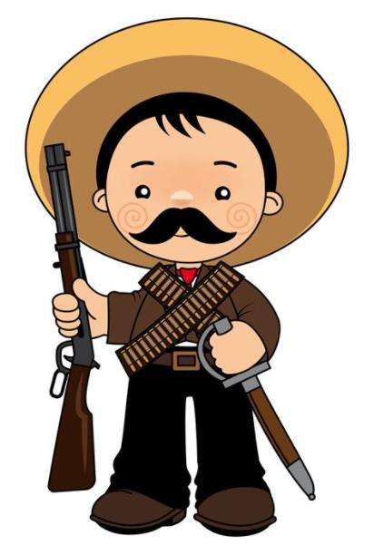 Emiliano Zapata | Revolucion mexicana para niños: Aprende a Dibujar y Colorear Fácil, dibujos de A Salazar, como dibujar A Salazar para colorear e imprimir