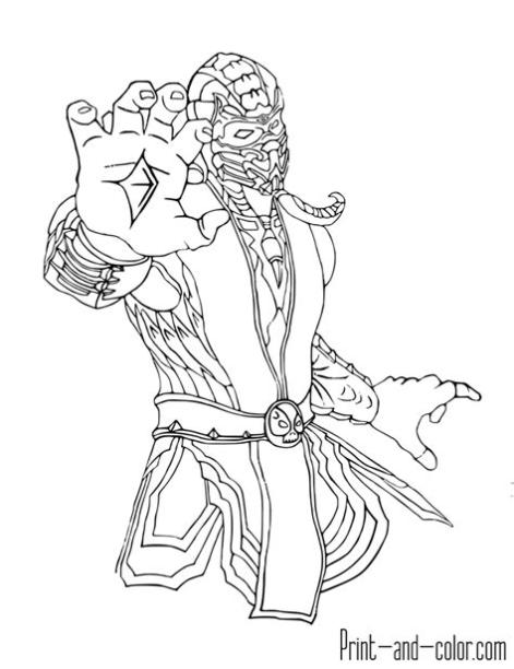 Mortal Kombat coloring page Scorpion | Coloring pages: Aprender a Dibujar y Colorear Fácil, dibujos de A Scorpion De Mortal Kombat 11, como dibujar A Scorpion De Mortal Kombat 11 paso a paso para colorear