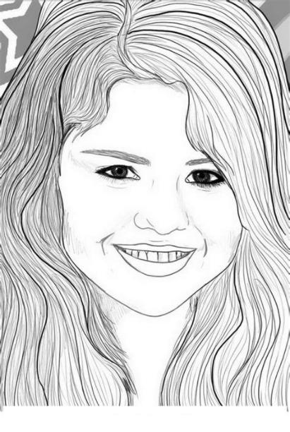 Imagenes de Selena Gómez para dibujar - Imagui: Dibujar Fácil con este Paso a Paso, dibujos de A Selena Gomez, como dibujar A Selena Gomez paso a paso para colorear