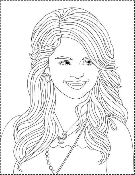 Imagenes pagina completa para colorear p - Imagui: Aprender a Dibujar Fácil con este Paso a Paso, dibujos de A Selena Gomez, como dibujar A Selena Gomez para colorear