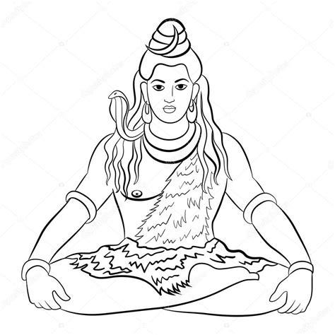 Imágenes: dioses hindues para colorear | Dios hindú: Dibujar y Colorear Fácil con este Paso a Paso, dibujos de A Shiva, como dibujar A Shiva paso a paso para colorear