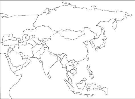 Mapa de Asia 🥇【 Mapas del Continente Asiático: Aprende a Dibujar y Colorear Fácil, dibujos de A Sia, como dibujar A Sia para colorear e imprimir