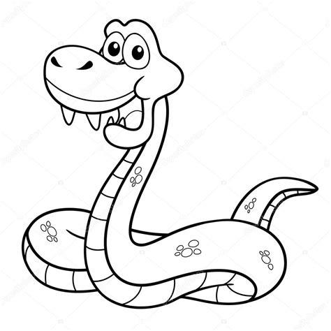 Serpiente Dibujo Para Colorear | Paginas Para Colorear: Aprender a Dibujar Fácil, dibujos de A Snake, como dibujar A Snake para colorear e imprimir