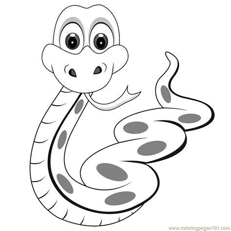 Snake 10 Coloring Page for Kids - Free Snake Printable: Aprender como Dibujar y Colorear Fácil con este Paso a Paso, dibujos de A Snake, como dibujar A Snake paso a paso para colorear