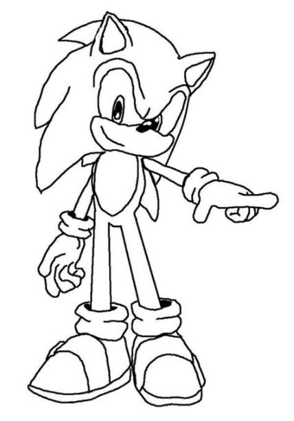 Sonic #154 (Videojuegos) – Páginas para colorear: Aprender a Dibujar Fácil, dibujos de A Sonic Clasico, como dibujar A Sonic Clasico paso a paso para colorear