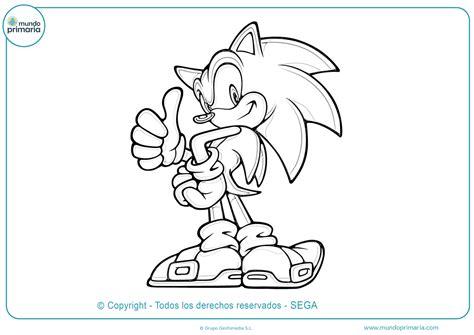 Dibujos de Sonic para Colorear e Imprimir Gratis: Dibujar Fácil con este Paso a Paso, dibujos de A Sonic En 3D, como dibujar A Sonic En 3D paso a paso para colorear
