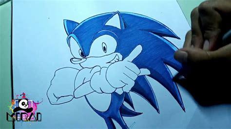 Coloreando a SONIC/¿Dibujos sencillos para iniciar a: Aprender como Dibujar Fácil, dibujos de A Sonic En 3D, como dibujar A Sonic En 3D para colorear