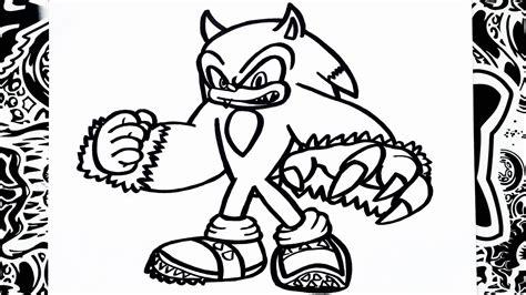 como dibujar a sonic lobo | how to draw sonic - YouTube: Dibujar y Colorear Fácil con este Paso a Paso, dibujos de A Sonic Lobo, como dibujar A Sonic Lobo para colorear e imprimir
