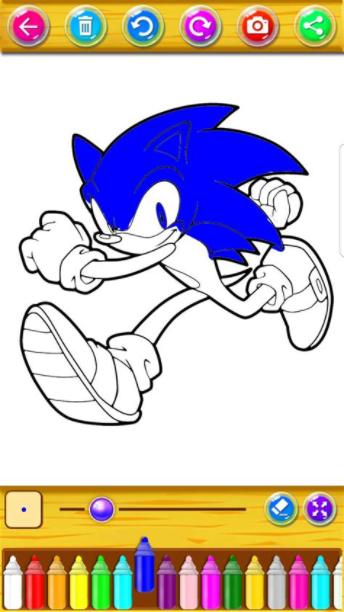 Libro para Colorear para Sonic for Android - APK Download: Aprende como Dibujar y Colorear Fácil, dibujos de A Sonic Mania, como dibujar A Sonic Mania para colorear