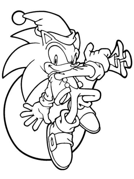 Dibujo para colorear - La danza de Sonic: Aprender como Dibujar Fácil con este Paso a Paso, dibujos de A Sonic X, como dibujar A Sonic X para colorear