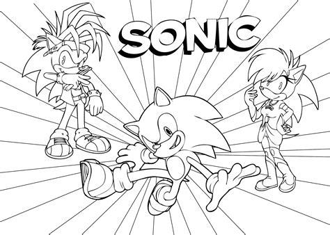Desenho de Sonic e amigos para colorir - Tudodesenhos: Dibujar Fácil, dibujos de A Sonic Y Sus Amigos, como dibujar A Sonic Y Sus Amigos paso a paso para colorear