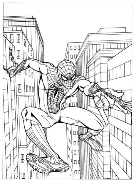 Spiderman #78663 (Superhéroes) – Colorear dibujos gratis: Aprender a Dibujar y Colorear Fácil, dibujos de A Spider Man, como dibujar A Spider Man para colorear e imprimir