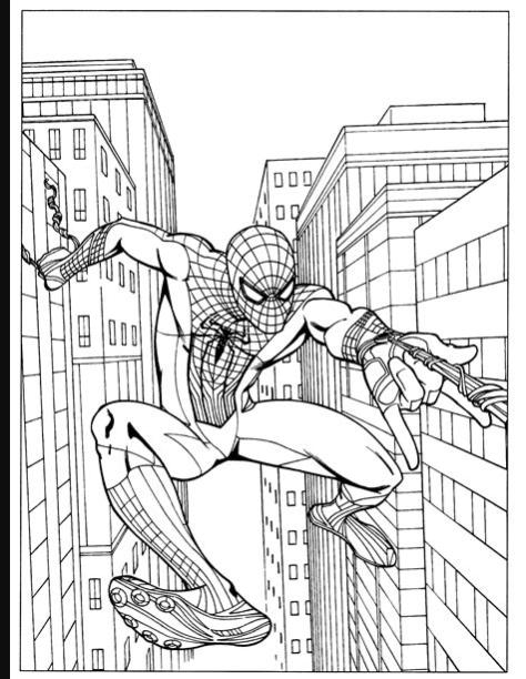 Spiderman #78663 (Superhéroes) – Colorear dibujos gratis: Aprender a Dibujar y Colorear Fácil, dibujos de A Spiderman En Paint, como dibujar A Spiderman En Paint para colorear e imprimir