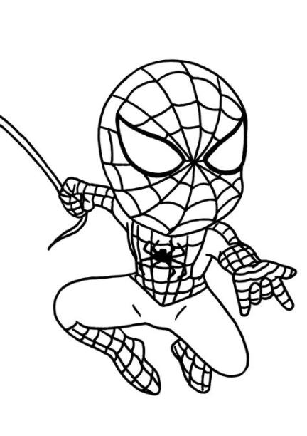 Dibujos Para Colorear E Imprimir Spiderman - Para Colorear: Aprende como Dibujar Fácil con este Paso a Paso, dibujos de A Spiderman Para Niños, como dibujar A Spiderman Para Niños paso a paso para colorear