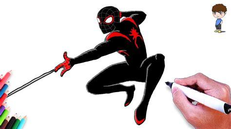 Spiderman Nuevo Universo Para Colorear - páginas para: Aprende como Dibujar y Colorear Fácil, dibujos de A Spiderman Un Nuevo Universo, como dibujar A Spiderman Un Nuevo Universo para colorear