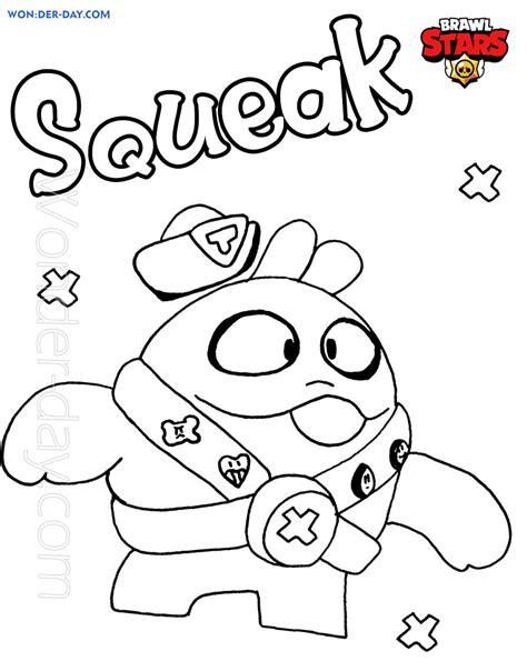 Dibujos de Squeak Brawl Stars para Colorear | WONDER DAY: Aprende a Dibujar Fácil con este Paso a Paso, dibujos de A Squeak Brawl Stars, como dibujar A Squeak Brawl Stars paso a paso para colorear