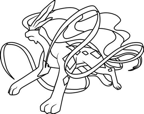 Dibujos de Suicune Pokemon para Colorear. Pintar e: Dibujar y Colorear Fácil con este Paso a Paso, dibujos de A Suicune, como dibujar A Suicune paso a paso para colorear