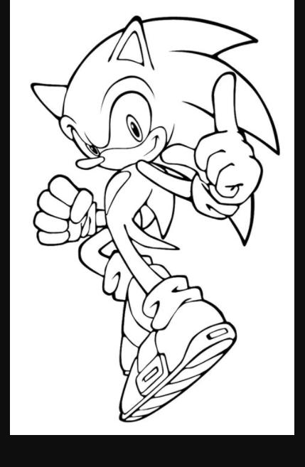 Sonic #30 (Videojuegos) – Páginas para colorear: Dibujar y Colorear Fácil, dibujos de A Super Sonic, como dibujar A Super Sonic para colorear