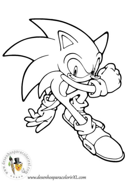 Jogos De Colorir Sonic: Dibujar y Colorear Fácil con este Paso a Paso, dibujos de A Super Sonic Fase 4, como dibujar A Super Sonic Fase 4 para colorear