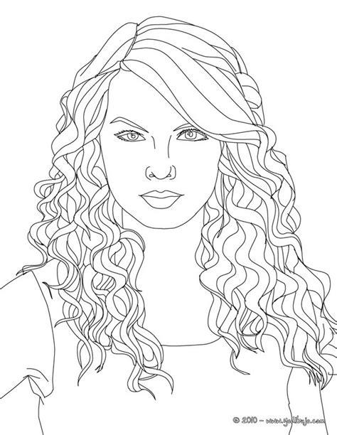 Dibujos para colorear retrato de la hermosa taylor swift: Aprender a Dibujar Fácil, dibujos de A Taylor Swift, como dibujar A Taylor Swift para colorear e imprimir