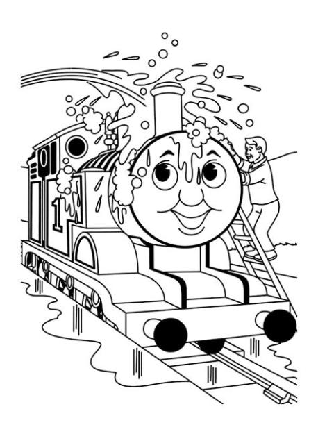 Imágenes de Thomas y sus amigos para colorear con tu hijo: Dibujar Fácil con este Paso a Paso, dibujos de A Thomas, como dibujar A Thomas para colorear e imprimir