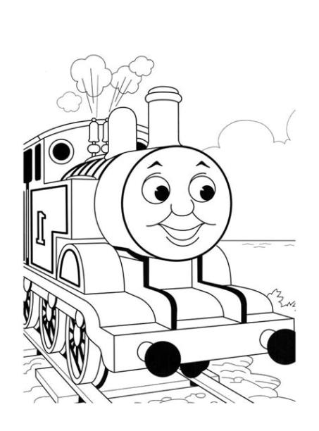 Dibujos de Thomas y sus amigos para dibujar para pequeños: Aprende como Dibujar y Colorear Fácil, dibujos de A Thomas, como dibujar A Thomas paso a paso para colorear