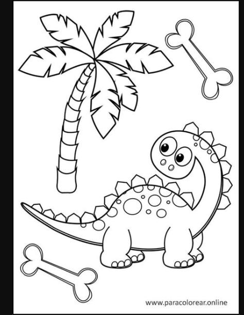 Los mejores Dibujos de Dinosaurios para Colorear Imprimir: Aprende como Dibujar y Colorear Fácil con este Paso a Paso, dibujos de A Todos Los Dinosaurios, como dibujar A Todos Los Dinosaurios para colorear e imprimir