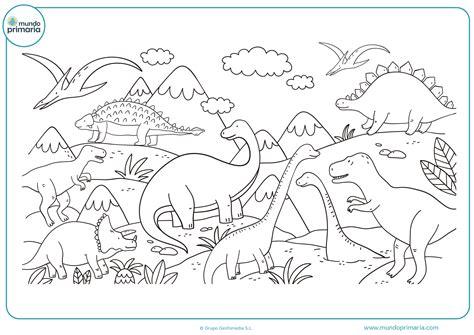 Dibujos de Dinosaurios para Colorear Imprimir y Pintar: Aprender a Dibujar Fácil con este Paso a Paso, dibujos de A Todos Los Dinosaurios, como dibujar A Todos Los Dinosaurios paso a paso para colorear