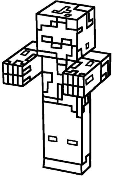 Los mejores dibujos de Minecraft para pintar y colorear: Dibujar Fácil con este Paso a Paso, dibujos de A Todos Los Personajes De Minecraft, como dibujar A Todos Los Personajes De Minecraft paso a paso para colorear